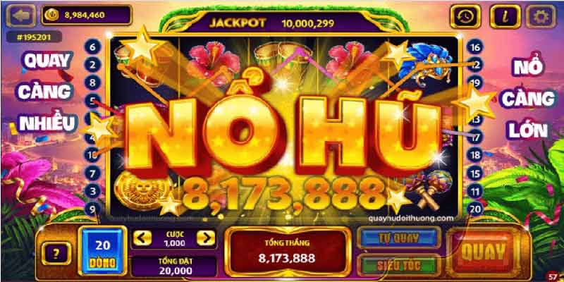 Nổ hũ 188bet bứt phá mỗi vòng quay